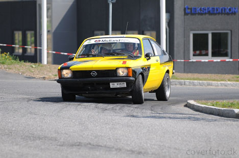 Glimt fra Rallysprint på Regnbueringen
(Foto: Jimmy Lerche (Coverfoto.dk))